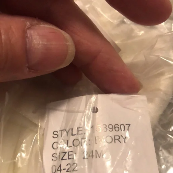 NWT Pastourelle Pippa & Julie 2 Piece Ivory Shantung Ballerina Dress - Picture 7 of 7